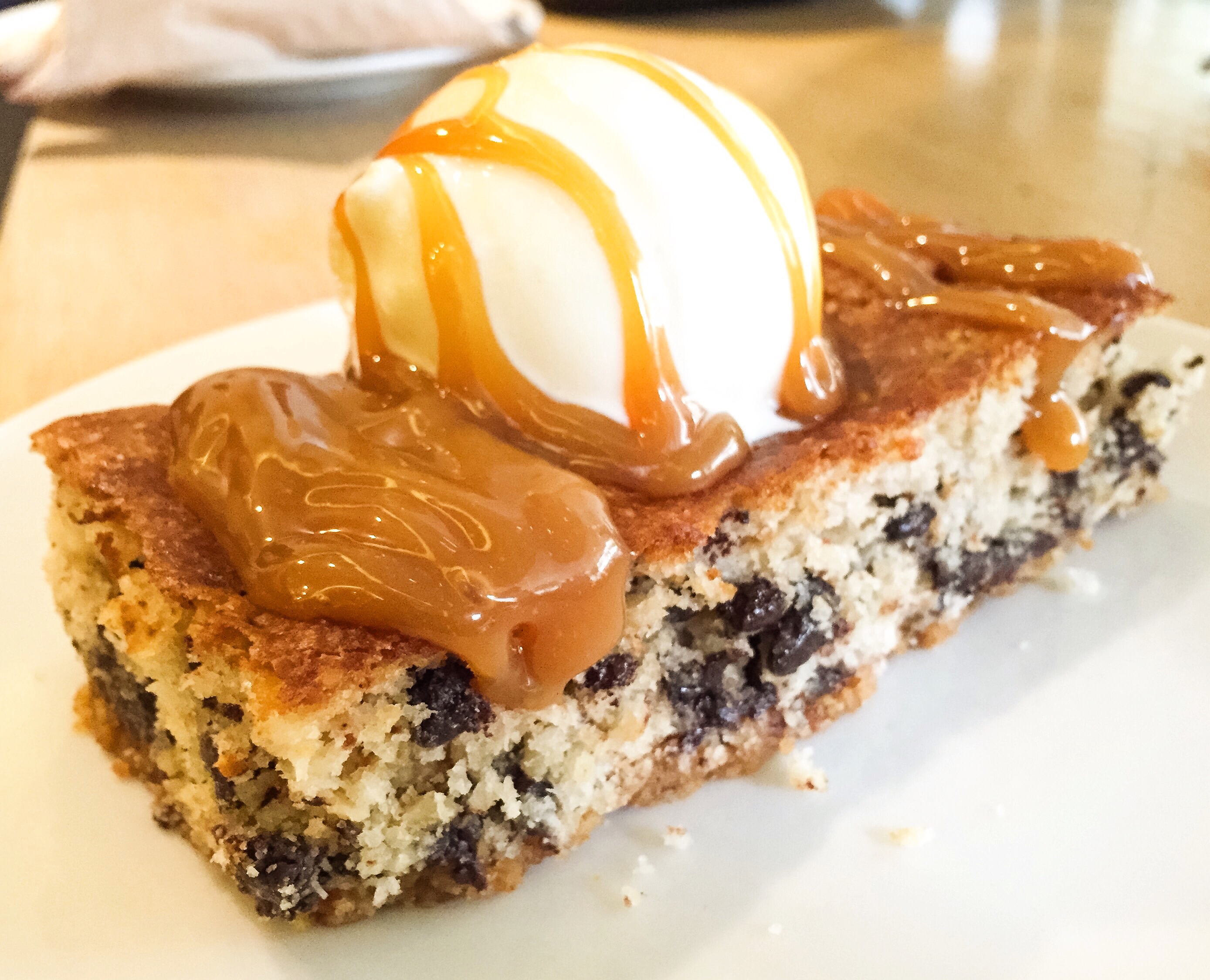 ice cream vanilla caramel